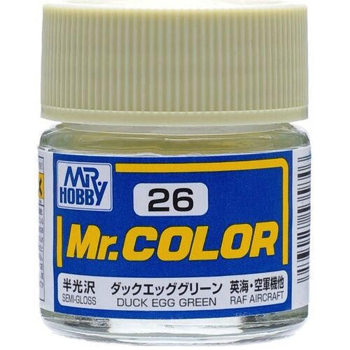 Gunze Sangyo Duck Egg Green Mr.Color 10ml C026 at LionHeart Hobby